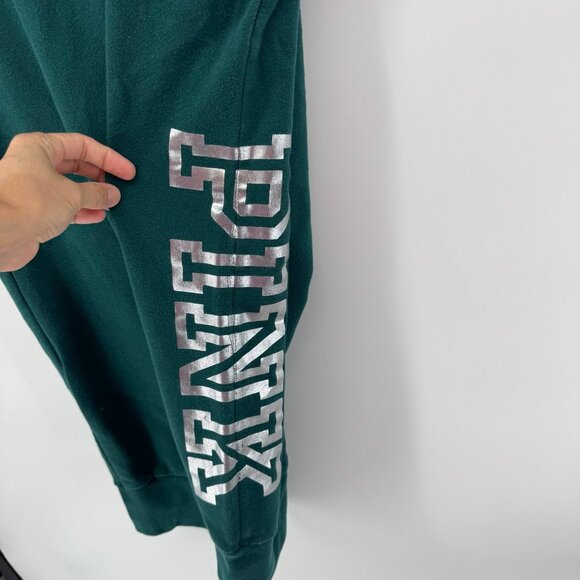 VS Pink campus pant dark green size XL - Picture 2 of 4